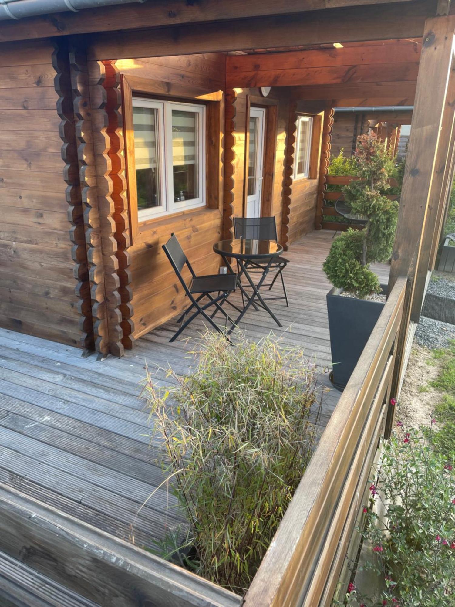Hermival-les-VauxLe Chalet De Vacances别墅 外观 照片